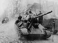 Red Army enter Berlin 1945.