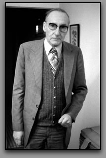 William Burroughs at hotel 1979  - click to enlarge